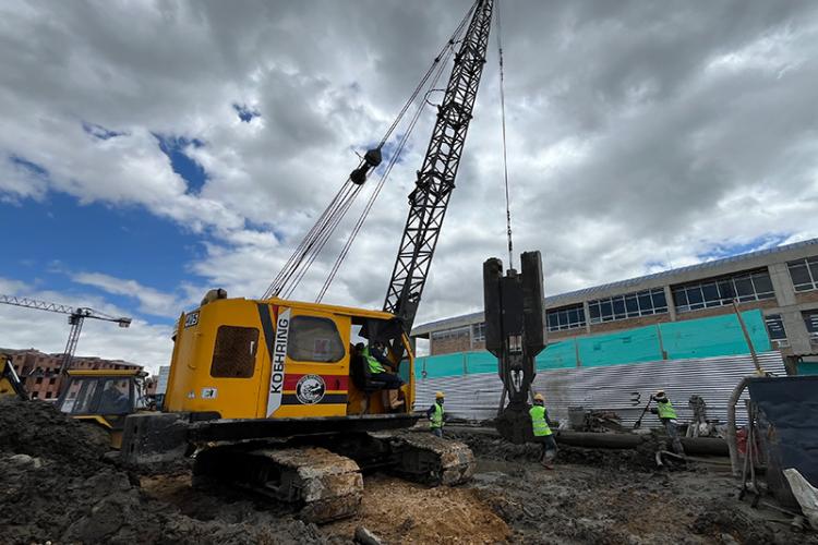 Avanza la construcción de las estaciones de bombeo