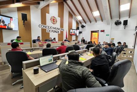 Evidenciamos nuestro trabajo ante el Concejo Municipal de Funza